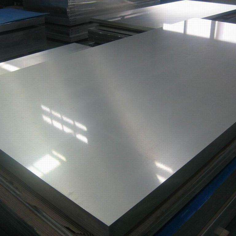 Satin anodized aluminum mirror coil sheet