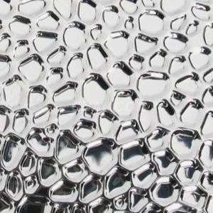 Hammertone reflective aluminium sheet